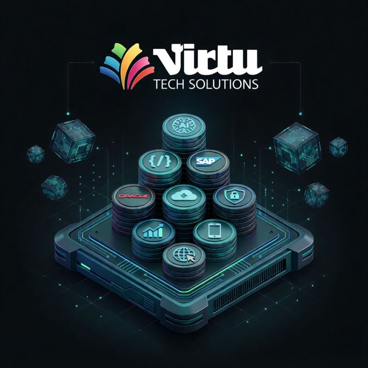 Tech solutions illustration